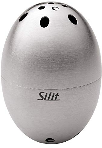 Silit Geruchsvertilger 6,5 cm, Kühlschrank Geruchskiller, Geruchsentferner, Kühlschrank Deo, Anti-Smell, Edelstahl rostfrei, Kühlschrankfrisch