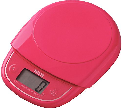 TANITA digital cooking scale weighing up to 3kg [] Pink KD-313-PK (japan import)