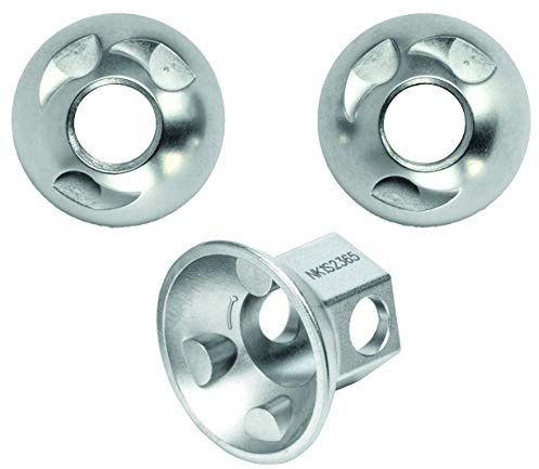 Pinhead Solid Axle Locking Wheel Nuts - M9 | bike-locks