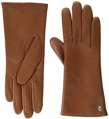 Roeckl Damen Handschuhe Classic Wool 13011-202, Gr. 8, Braun (Saddlebrown 760)