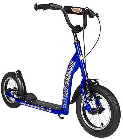 STAR SCOOTER Roller Kinderroller Tretroller Kickscooter mit Luftreifen für Jungen und Mädchen ab 6-7 Jahre | 12 Zoll Sport Kinder Scooter | Risikofrei Testen