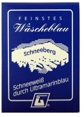 Schneeberg Finaste tvättblå, snövit tack vare ultramarinblå, 5 x 10 g