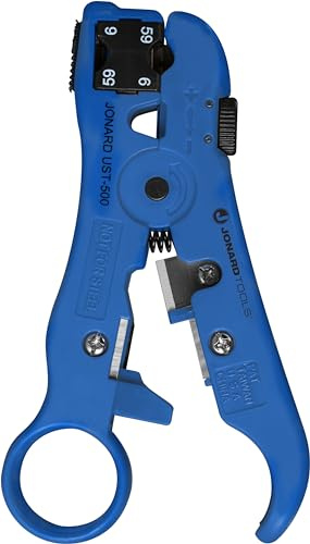 Jonard herramientas UST-596 Universal pelacables para cable coaxial RG 59 y 6
