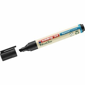 edding 10 x Flipchartmarker 32 Ecoline nachfüllbar 1-5mm schwarz