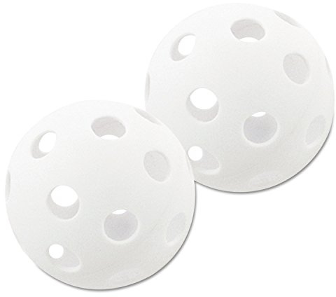 Champion Sports 12 Hollow Plastic Softballs - Athletic Softball Equipment - - Practice Softballs Plastic Hollow - Regulation Size Balls - Fun for All Ages - Lightweight/Durable - Pack of 12