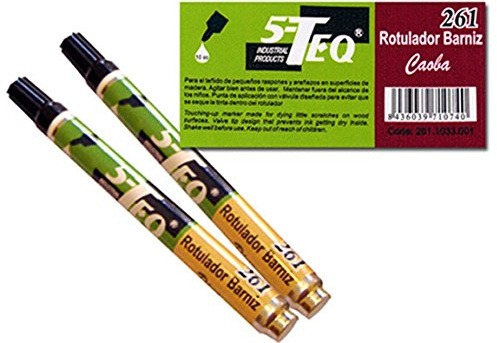 5-Teq 261.1006.001 - Rotul.Retoque Barniz 261 10Cc Roble Nat.