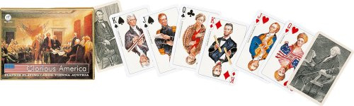 Piatnik Glorious America Double Deck Bridge Playing Cards
