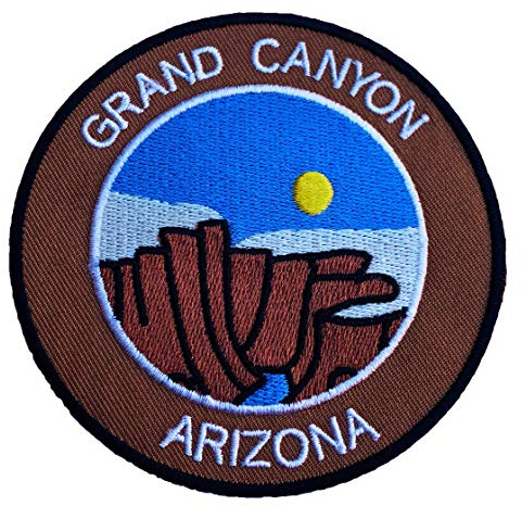 Das Grand Canyon Arizona bügelbares Abzeichen