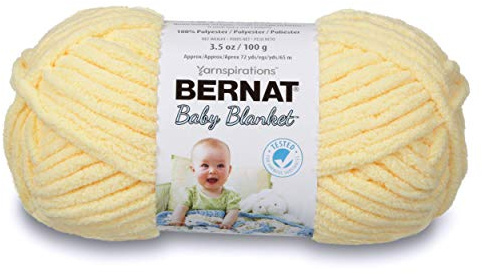 BERNAT BABY BLANKET -100G- BABY YELLOW