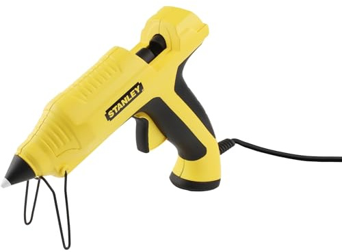 Stanley STHT6-70417 Pistolet à Colle chauffage Rapide GR 50 cutcase de 5 pièces 90 W à 150 W Noir/Jaune
