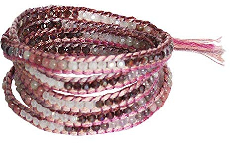 NAKAMOL Wickelarmband Rosa