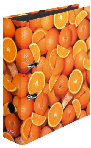 Ordner maX.file A4 8cm Früchte Frucht: Orangen/Anzahl: 5
