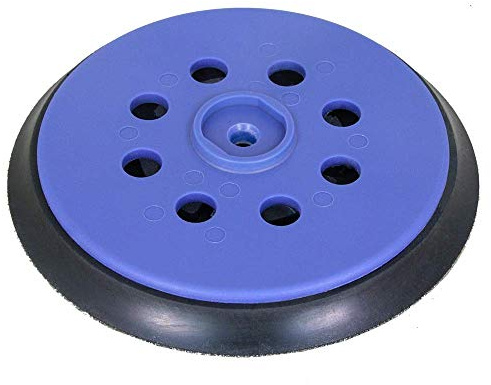 Schleifteller für DeWALT D26410 Medium - für Klett-Schleifscheiben Ø 150mm mit 8-Loch Absaugung - Stützteller in hart medium oder soft