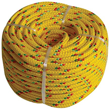 Veto Kunststoffseil Polypropylen 20MX6MM verstellbar Gelb