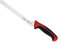 Mercer Culinary M22418RD Millennia Offset Bread Knife with Wavy Edge, Red, 8-Inch