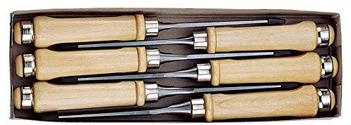 Format Stechbeitel-Satz mit Holzheft 6-teilig