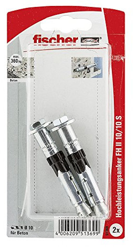 Fischer Hochleistungsanker FH II 10/10 S K SB-K, 6kt-Schraube, 051369