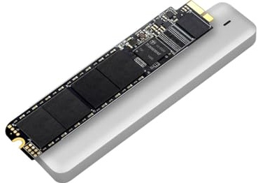 Transcend 480GB JetDrive 500 SSD (with enclosure) for MacBook Air 11 (Late 2010 - Mid 2011) and MacBook Air 13 (Late 2010 - Mid 2011) Up to 570/460 MB/s TS480GJDM500