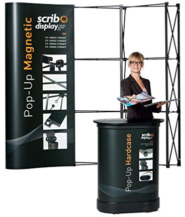 417 cm breit Magnetic Pop-up-Banner - Tragbare Pop-up-Display-Ständer Coated Aluminium Rahmen - Beste für die Indoor-Ausstellungen, Veranstaltungen, Einzelhandelsgeschäfte, Einkaufszentren und vieles mehr - 417 CM Wide Magnetic Pop-up Banners - Portable Pop-up Display Stand Coated Aluminium Frames - Best use for Indoor Exhibitions, Events, Retail Stores, Shopping Malls and much more