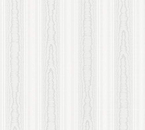 A.S. Création 765826 - Carta da parati, Bianco, 10,05 m (Länge) x 0,53 m (Breite)