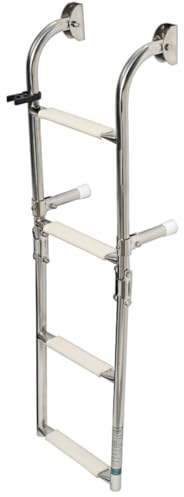 Osculati Klapp-Badeleiter AISI316 Standard 4-stufig