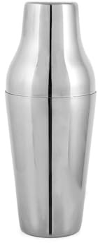 The Bars 8755 Shaker, Acciaio Inossidabile, Grigio, 9 x 6 x 23 cm