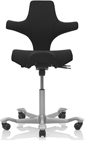 HAG Capisco 8106 mit Sattelsitz Schwarz Xtreme