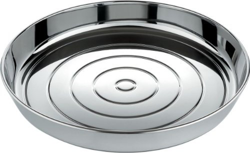 Alessi - UTA407 - vassoio per birra in acciaio inossidabile 18/10 lucido.