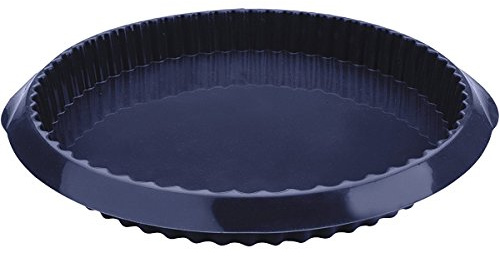 Ibili 870007 Moule à tarte dentelé Blueberry 28 cm 100% Silicone