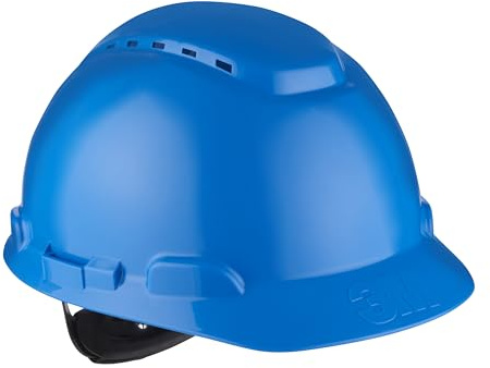 3M Schutzhelm, Ratschenverschluss, belüftet, Kunststoffschweißband, H700 Serie, 1 Stück