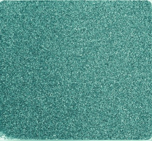 Eurosand Farbsand, Dekosand farbig ca 0,5 mm. 1 KG in TÜRKIS -81 (SA18103)