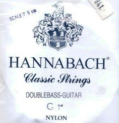 CUERDAS GUITARRA CONTRABAJO - Hannabach (841/MT 4S) (4 Cuerdas)