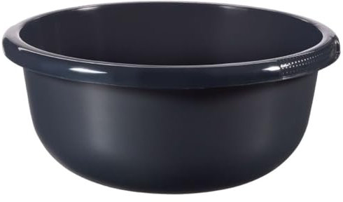 Curver 01815-308-04 Rundschüssel 10.5 L, Plastik, anthrazit, 36 x 36 x 16 cm