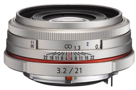 Pentax 21420 HD DA Objectif 21 mm f3.2AL Argent