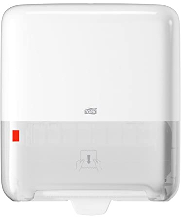 Tork 5510202 Elevation Matic Roll Towel Dispenser, White by Tork
