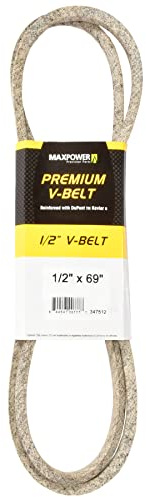 MAXPOWER | Courroies 347512, renforcé au kevlar, 1/2'' x 69'' - 4L690 - longueur extérieure L(a) 1770 mm