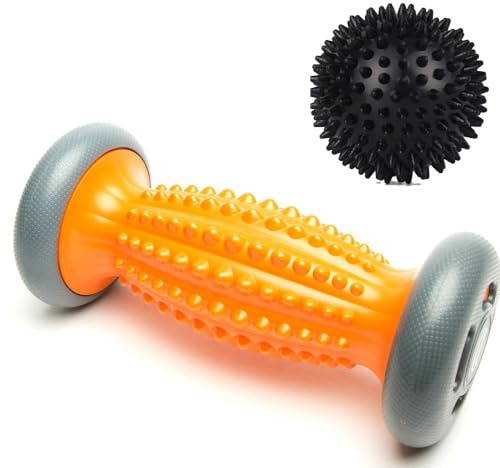 Fotmassagerulle för plantar fasciit, häl- och fotbågsmärtmassagestyr. Stress och avkoppling, genom triggerpunktsterapi av Natural Chemistree