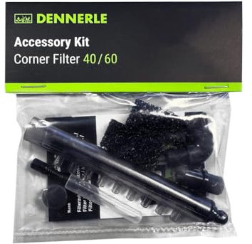 Dennerle 5897 Zubehörset Corner Filter 40/60 - Original-Ersatzteil für Corner Filter 40 und 60