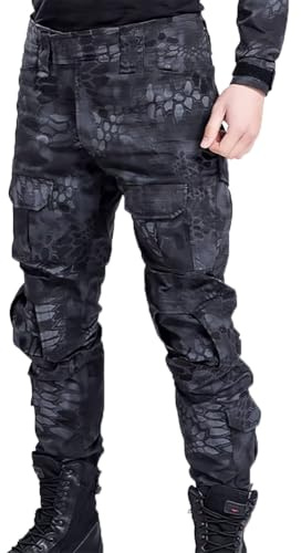 ATAIRSOFT WorldShopping4U Herren-Kampfanzughose mit Kniepolster M T