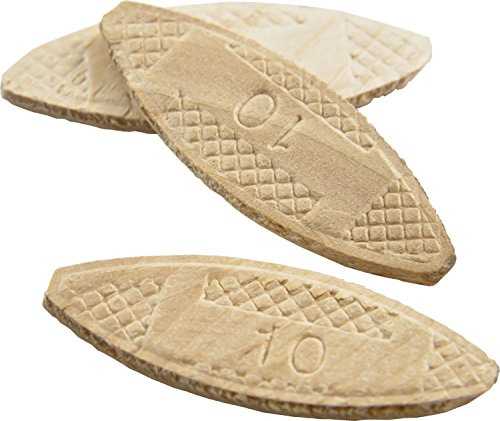 Wolfcraft Galletas 2922 hechas de madera dura comprimida 3/4 x 2-1/8 pulgadas