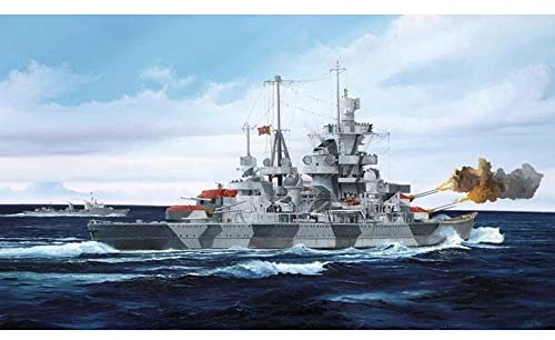 Trumpeter 05775 modellbyggsats German Cruiser Admiral Hipper 1940