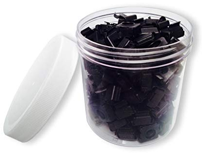 RackGold® Black 10-32 Cage Nuts 100 Pack - USA Made