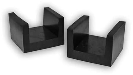 Trademark Soundproofing Rubber Joist Isolators, U-Boat Floor Floaters for Sound Isolation, Fits Standard 2 Joists, EPDM Floor Decoupler, Made in the USA