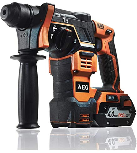 Tassellatore a batterie AEG BBH 18 (2x4 0 Ah PRO Li-Ion) Cordless SDS-Rotary Hammer [4935443457]