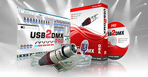 USB2DMX PRO JMS USB DMX Controller Interfaccia 512 canali DMX
