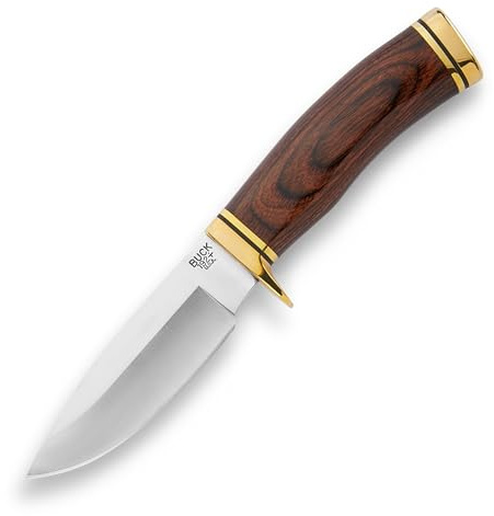 Buck Jagd-/outdoormesser Vanguard Jagdmesser mit Cocobolo-Holzgriff, blau, M, 1012395610