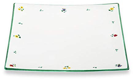 Gmundner Keramik Manufaktur 0321TPEC31 Streublumen Sottopiatto Rettangolare, 31 x 31 cm