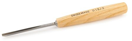 Pfeil : Mallet Handle Woodcut Tool : Intermediate Chisel : D 15/3