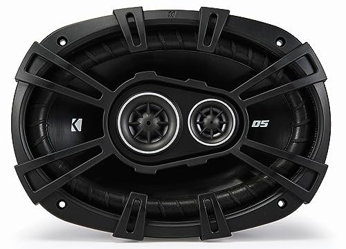 KICKER 43DSC69304 6x9 Zoll Triax-LS Schwarz