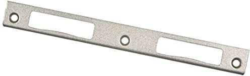 Alpertec 36052060 Winkelschliessblech für Haustüren 190 mm x20 mm x8 mm, Silber